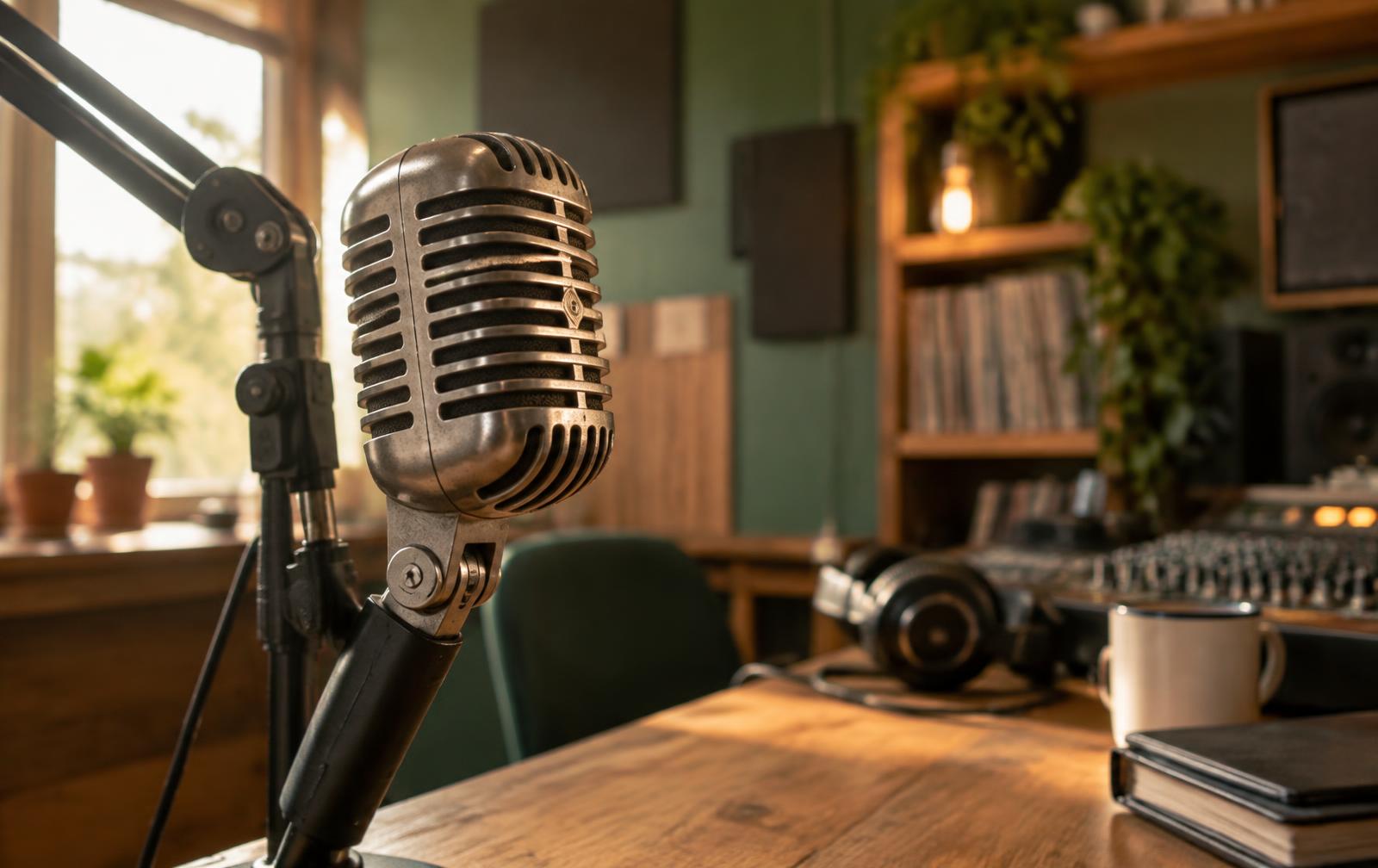 Estúdio de rádio representativo
